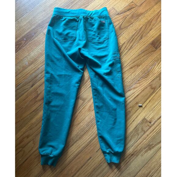 FIGS Zamora Jogger Scrub Pants | Caribbean Blue | Women’s XS - Picture 8 of 11